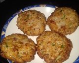 A picture of step 2 of Chicken burger.