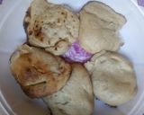 A picture of step 3 of Bandashe (Hausa Burger).