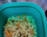 A picture of step 1 of Tomato Pasta.
