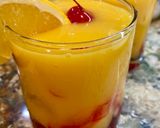 A picture of step 5 of Sunrise Mocktail My Way - Orange & Mango Sunrise Juice!.