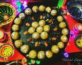 બેસન ડ્રાયફ્રુટ લાડુ (Besan Dryfruit ladoo Recipe in Gujarati) રેસીપી સ્ટેપ4ફોટો