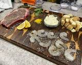 Lemon Butter Ribeye n’ Shrimp