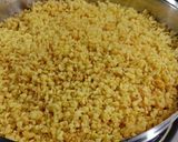 A picture of step 3 of Motichoor Laddu.