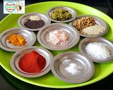 A picture of step 1 of Lauki Dudhi Muthiya.