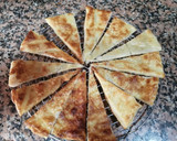 Foto del paso 2 de la receta: Triángulos de Hojaldres rellenos de crema pastelera y mermelada