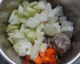 菜心籮蔔排骨湯(簡單料理)的食譜步驟5照片