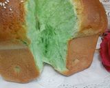 Foto langkah ke 7 dari resep Killer Toast Pandan, serat panjang, empuk, lembutt ^^,.
