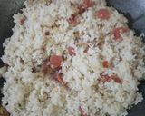 Foto langkah ke 3 dari resep Nasi Goreng Sosis.