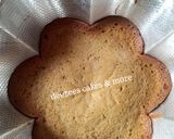 A picture of step 1 of Butter cream doll cake.