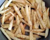 A picture of step 3 of Baked french fries.