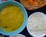 A picture of step 1 of Leftover dal & rice pancake.