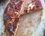 Polenta pizza (gluténmentes) recept fázis 6 fotója