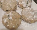 A picture of step 2 of Alloo Tikki Chaat.