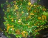 A picture of step 8 of Brinjal aur Palak saag.