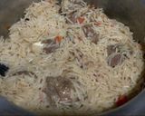 A picture of step 5 of Mom’s Mutton Pulao 💕.