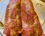 A picture of step 2 of Air Fryer Pork Tenderloin.