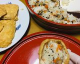 Foto del paso 3 de la receta: Japanese Sushi de Age Inarizushi bolas de arroz para niños