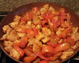 A picture of step 4 of Fajita casserole.