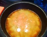 Foto del paso 2 de la receta Crema de calabaza con salteado de tallos de espinacas