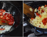 Foto del paso 2 de la receta: Pastel de papas y pimiento rojo con atún