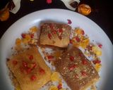 A picture of step 7 of Cornflakes biscuit pastry cake.
