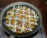 Foto langkah ke 4 dari resep Black Pizza Teflon.