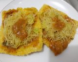 Foto langkah ke 2 dari resep Kerupuk mie kuah sate padang ala mimi Shidqya.