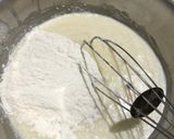 A picture of step 3 of रवा केक.
