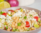 Foto del paso 2 de la receta: Ensalada de garbanzos y pollo