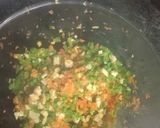 A picture of step 1 of Mix vegetables soup.