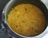A picture of step 8 of "Vegetables Masala Khichdi".