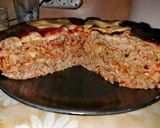 Pas rețetă Plăcintă cu carne și blat de lipie 5 fotografie
