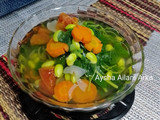 Sayur Bening Bayam Edamame