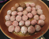 Foto del paso 3 de la receta: Albóndigas con setas al Hopkins