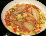 Foto del paso 4 de la receta: Colas de rape con verduras
