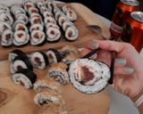 Foto del paso 12 de la receta: Sushi makis 🥢 (72 piezas) paso a paso