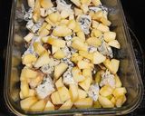 Foto del paso 8 de la receta: Puerros asados con Manzana y Queso azul en freidora de aire