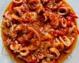 Foto langkah ke 3 dari resep Cumi Saus Padang.