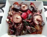 Foto del paso 5 de la receta Ternera con setas shiitake picante