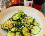 A picture of step 3 of Asian Cucumber Salad.