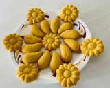 A picture of step 6 of Mango biscuits (vegan).