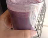 A picture of step 4 of Cherry Shake 🍒🍷🍷🍷.