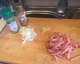 Foto del paso 1 de la receta: Pure de papa con jamón