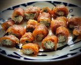 Foto del paso 5 de la receta: Rollitos de salmón con tofu