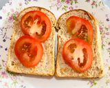 Gambar langkah 5 resipi Tuna Avocado Sandwich [Eat Clean].