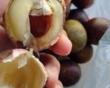 Gambar langkah 3 resipi Air Tebu Longan Selasih.