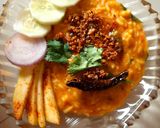 A picture of step 5 of Dal khichdi.
