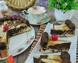 Foto langkah ke 6 dari resep Marmer Cake Ekonomis Moist.