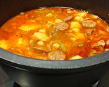 Foto del paso 5 de la receta Patatas a la riojana con garbanzos