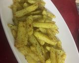 صورة لخطوة 3 من وصفة بطاطس ويدجز مشوية ❤️😍